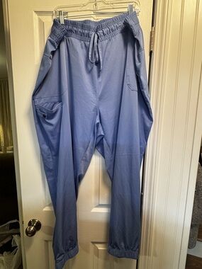 Healing Hands 3x ceil blue Scrub pants